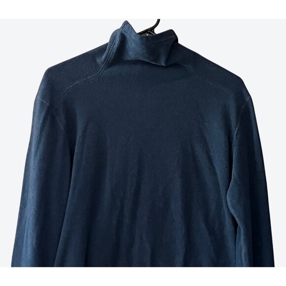 Stio Women's Medium Long Sleeve Cowl Neck Pullover Fleece Stone Blue - Picture 3 of 6